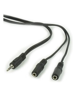 CABLE AUDIO SPLITTER 3.5MM/5M BLACK CCA-415 GEMBIRD