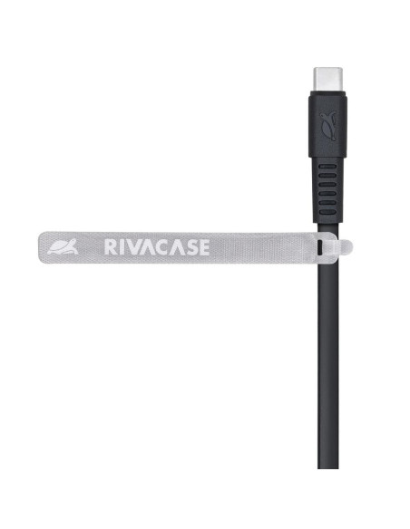 CABLE USB-C TO USB-C 1.2M/BLACK PS6005 BK12 RIVACASE CABLE USB-C TO USB-C 1.2M/BLACK PS6005 BK12 RIVACASE