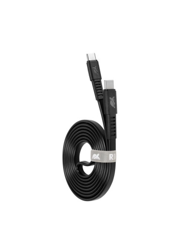 CABLE USB-C TO USB-C 1.2M/BLACK PS6005 BK12 RIVACASE