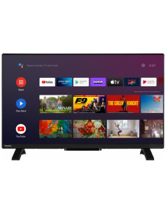 TV Set, TOSHIBA, 32", Smart, 1366x768, Wireless LAN, Bluetooth, Android TV, Black, 32WA2363DG