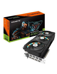 Graphics Card, GIGABYTE, NVIDIA GeForce RTX 4080 SUPER, 16 GB, GDDR6X, 256 bit, PCIE 4.0 16x, GPU 2595 MHz, Triple slot Fansink