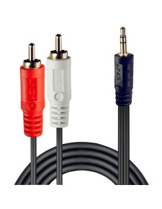 CABLE AUDIO 2XRCA/3.5MM M/M 3M/35682 LINDY