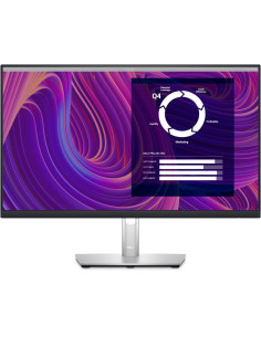 LCD Monitor, DELL, P2423D, 23.8", Panel IPS, 2560x1440, 16:9, 60 Hz, Matte, 5 ms, Swivel, Height adjustable, Tilt, 210-BDEG