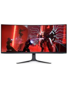 LCD Monitor, DELL, AW3423DW, 34", Gaming/Curved/21 : 9, 3440x1440, 21:9, 175Hz, 0.1 ms, Swivel, Height adjustable, Tilt, 210-BD