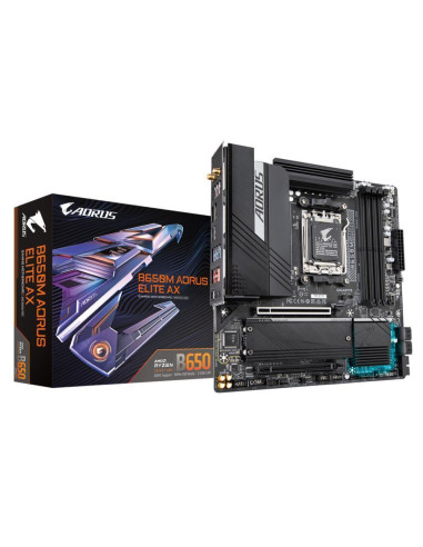 Mainboard, GIGABYTE, AMD B650, SAM5, Micro-ATX, Memory DDR5, Memory slots 4, 2xPCI-Express 4.0 16x, 2xM.2, 1xHDMI, 1xDisplayPor