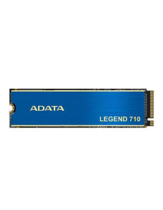 SSD, ADATA, LEGEND 710, 512GB, M.2, PCIE, NVMe, 3D NAND, Write speed 1000 MBytes/sec, Read speed 2400 MBytes/sec, TBW 130 TB, M