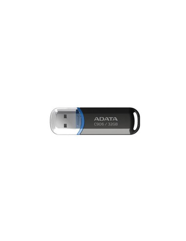 MEMORY DRIVE FLASH USB2 32GB/BLACK AC906-32G-RBK ADATA