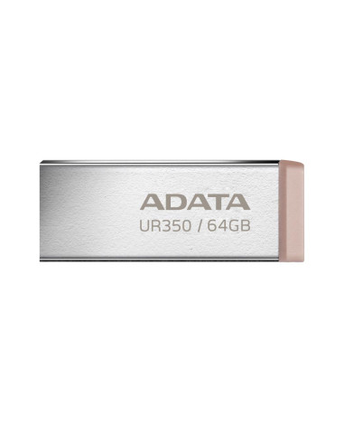 MEMORY DRIVE FLASH USB3.2 64GB/BROWN UR350-64G-RSR/BG ADATA