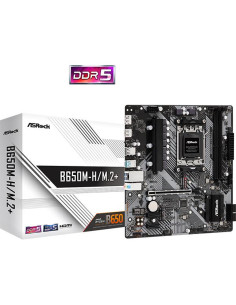 Mainboard, ASROCK, AMD B650, SAM5, Micro-ATX, Memory DDR5, Memory slots 2, 1xPCI-E, 2xPCI-Express 4.0 1x, 1xPCI-Express 4.0 16x