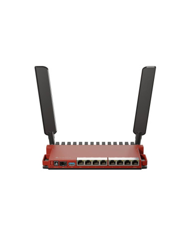 Wireless Router, MIKROTIK, Wireless Router, Wi-Fi 6, IEEE 802.11ax, USB 3.0, 8x10/100/1000M, 1xSPF, Number of antennas 2, L009U