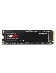 SSD, SAMSUNG, 990 PRO, 2TB, M.2, PCIE, NVMe, MLC, Write speed 6900 MBytes/sec, Read speed 7450 MBytes/sec, 2.3mm, TBW 1200 TB, 