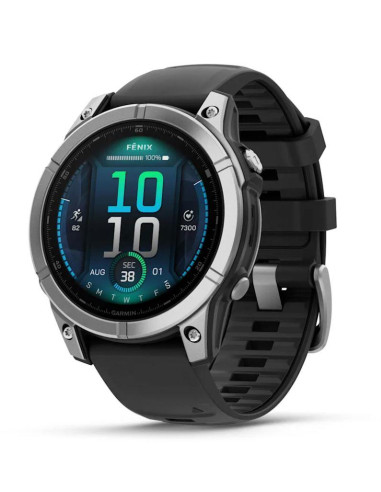 SMARTWATCH FENIX E/STEEL/BLCK 010-03025-00 GARMIN