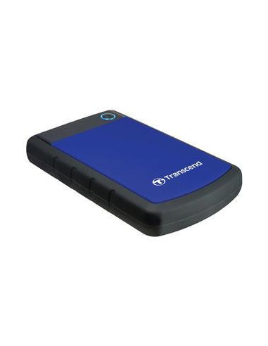 External HDD, TRANSCEND, StoreJet, 4TB, USB 3.1, Colour Blue, TS4TSJ25H3B