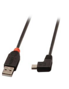 CABLE USB2 A TO MINI-B 0.5M/90 DEGREE 31970 LINDY