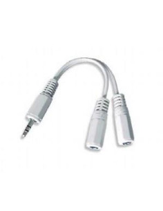 CABLE AUDIO SPLITTER 3.5MM/10CM WHITE CCA-415W GEMBIRD