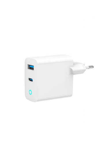 CHARGER USB 45W 2PORT GAN/TA-UC-PDQC45L-W-01 GEMBIRD