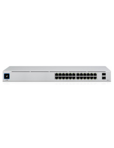 Switch, UBIQUITI, USW-24-POE, Type L2, Desktop/pedestal, Rack, 24x10Base-T / 100Base-TX / 1000Base-T, 2xSFP, PoE+ ports 16, 95 