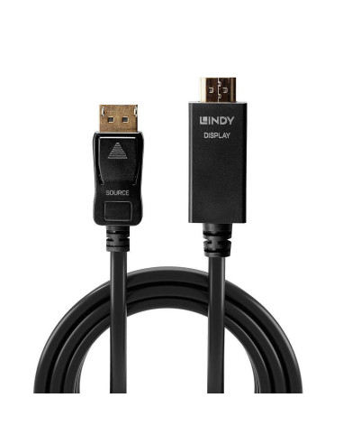 CABLE DISPLAY PORT TO HDMI 5M/36924 LINDY