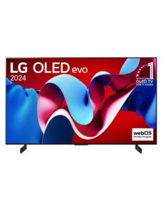 TV Set, LG, 42", OLED/4K/Smart, 3840x2160, Wireless LAN, Bluetooth, webOS, Black, OLED42C42LA