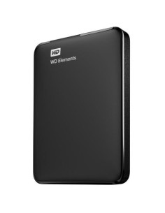 External HDD, WESTERN DIGITAL, Elements Portable, 2TB, USB 3.0, Colour Black, WDBU6Y0020BBK-WESN