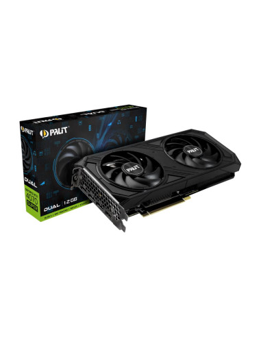 Graphics Card, PALIT, NVIDIA GeForce RTX 4070 SUPER, 12 GB, GDDR6X, 192 bit, PCIE 4.0 16x, GPU 1980 MHz, 1xHDMI, 3xDisplayPort,