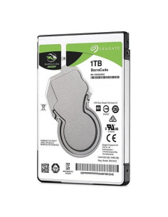 HDD, SEAGATE, Barracuda Pro, 1TB, SATA 3.0, 128 MB, 7200 rpm, Discs/Heads 1/2, 2,5", Thickness 7mm, ST1000LM049