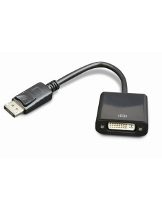 I/O ADAPTER DISPLAYPORT TO DVI/BLACK A-DPM-DVIF-002 GEMBIRD