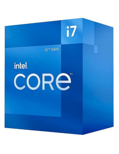 CPU, INTEL, Desktop, Core i7, i7-12700, Alder Lake, 2100 MHz, Cores 12, 25MB, Socket LGA1700, 65 Watts, GPU UHD 770, BOX, BX807