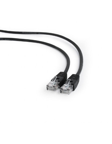 PATCH CABLE CAT5E UTP 3M/BLACK PP12-3M/BK GEMBIRD