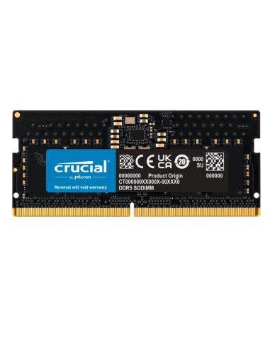 NB MEMORY 8GB DDR5-4800/SO CT8G48C40S5 CRUCIAL