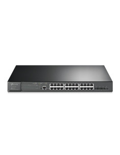 Switch, TP-LINK, Omada, TL-SG3428XMP, Type L2+, Rack, 4xSFP+, 1xConsole, 1, PoE+ ports 24, 384 Watts, TL-SG3428XMP