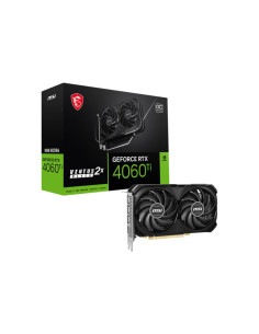 Graphics Card, MSI, NVIDIA GeForce RTX 4060 Ti, 8 GB, GDDR6, 128 bit, PCIE 4.0 16x, Dual Slot Fansink, 1xHDMI, 3xDisplayPort, 4