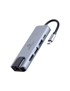 I/O ADAPTER USB-C TO HDMI/USB3/5IN1 A-CM-COMBO5-04 GEMBIRD