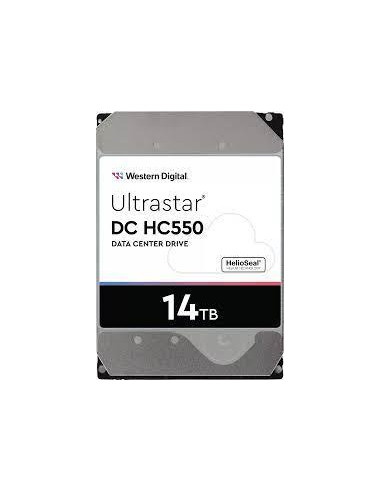 HDD, WESTERN DIGITAL ULTRASTAR, Ultrastar DC HC550, WUH721814ALE6L4, 14TB, SATA 3.0, 512 MB, 7200 rpm, 3,5", 0F38581