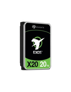 HDD, SEAGATE, Exos X20, 20TB, SATA, 256 MB, 7200 rpm, 3,5", ST20000NM007D