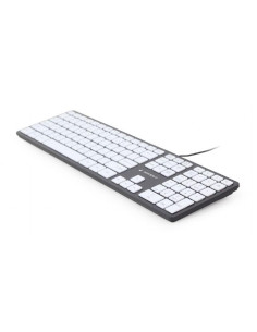 KEYBOARD MULTIMEDIA USB ENG/CHOCOL. KB-MCH-02-BKW GEMBIRD