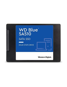 SSD, WESTERN DIGITAL, Blue SA510, 4TB, SATA 3.0, Write speed 520 MBytes/sec, Read speed 560 MBytes/sec, 2,5", TBW 600 TB, MTBF 