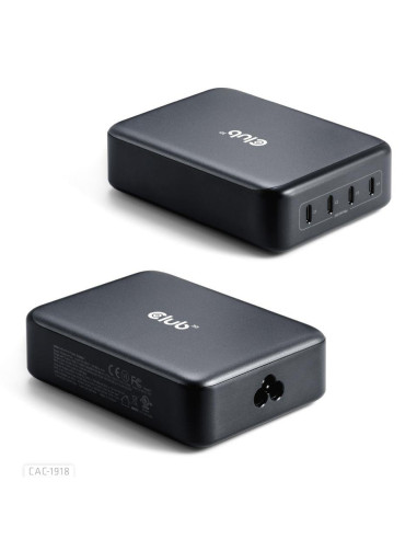 MOBILE CHARGER 4PORT/GAN 240W CAC-1918 CLUB3D